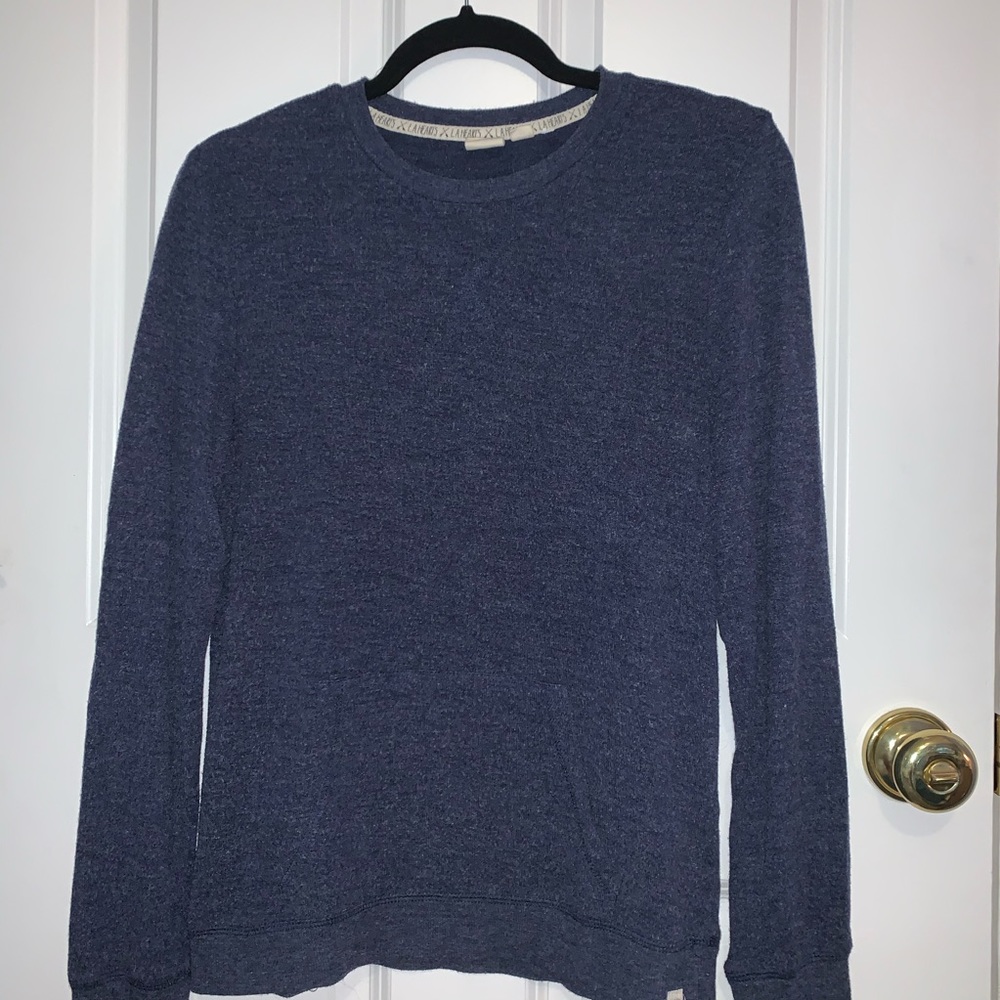 LA Hearts Navy Blue Long Sleeve Sweater